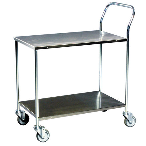 Тележка сервисная АКМ 272Бнержавеющая сталь2 уровняуниверсальная