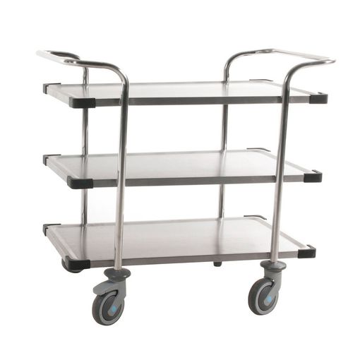 Тележка сервисная АКМ 60365-Днержавеющая сталь3 уровнямногофункциональная