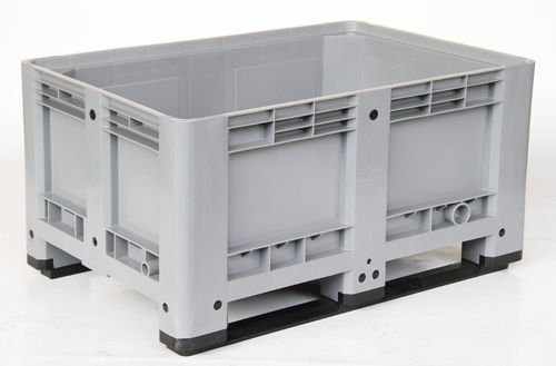 Ящик для поддонов из ПЭВП 1090C.200.554для сыпучих материаловдля пищевой промышленности штабелирование с крышками