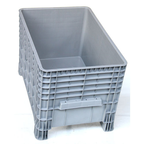 Ящик для поддонов из ПЭВП 1425A.100.554для сыпучих материаловдля пищевой промышленностис крышкой