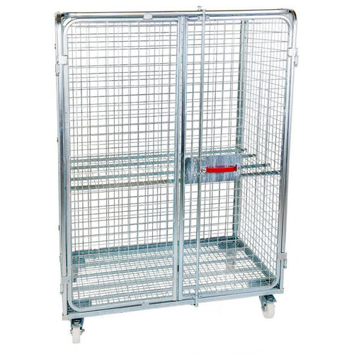 Полка-контейнер на роликах SRCE1208.18BIПроволочная сетка4 панели