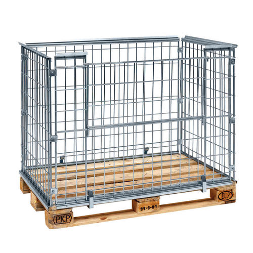 Складной бортик для поддонов PA120808.1K12, экономящий пространство на проволочной сетке