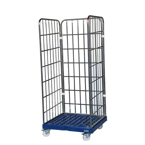 Многоцелевой рулонный контейнер MRP0807-3S-BLполкаСетчатая сетка3 панели