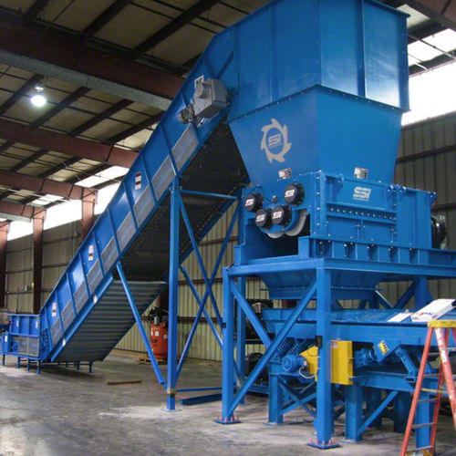 Четырехвальный измельчитель Quad® Q100для лома электроникивысокомоментный