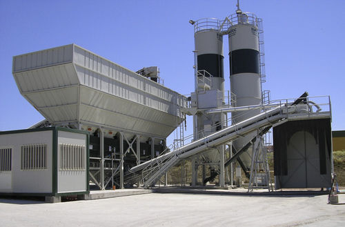 Стационарный бетонный завод EURO VE/DRY