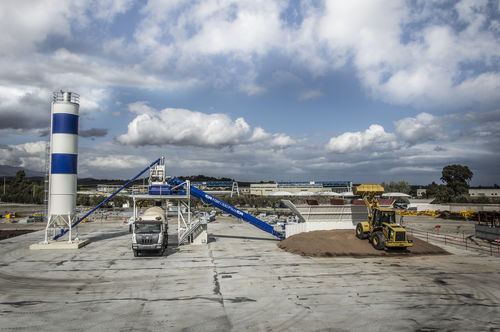 Мобильный бетонный завод FAST 1500 B