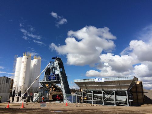 Мобильный бетонный завод FAST 2500 S