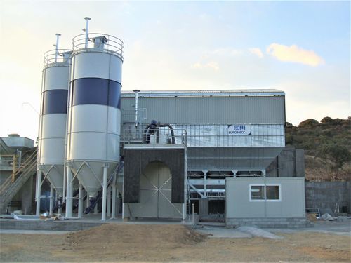 Стационарный бетонный завод EURO SP MAX