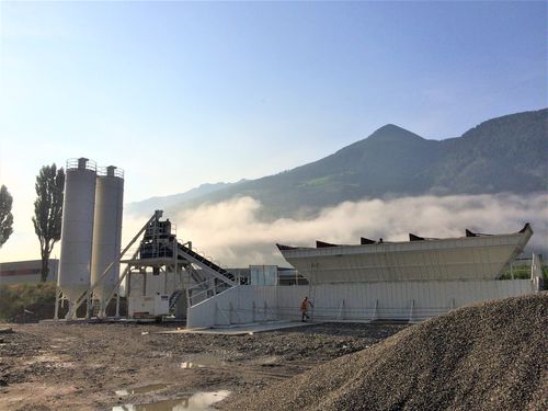 Мобильный бетонный завод FAST 2500 B