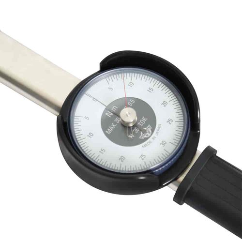 Динамометрический ключ с круговой диаграммой серии ТОК-Г резиновый