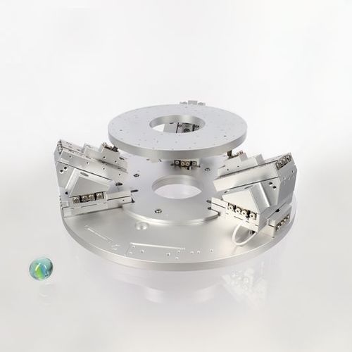 Многоосная система нанопозиционирования SMARPOD 225.75гексаподс параллельной кинематикойсверхвысокий вакуум