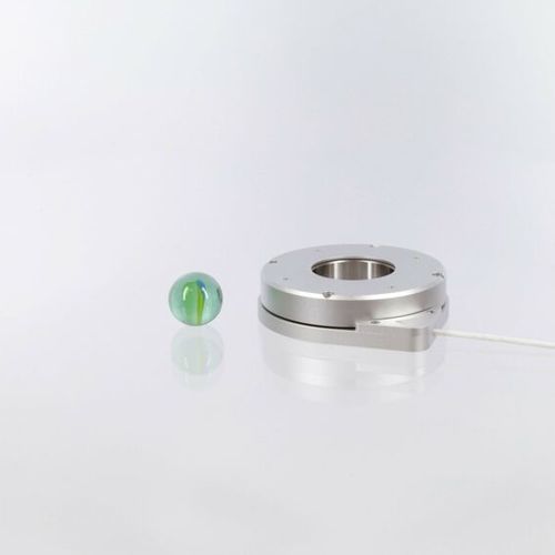 Поворотный столик SR-5714замкнутый контур, совместимый с вакуумом, алюминий