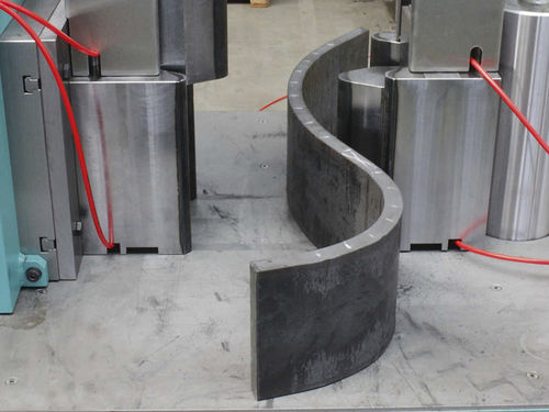 Double pinch bending machine hydraulicfor flat profilessheet metal