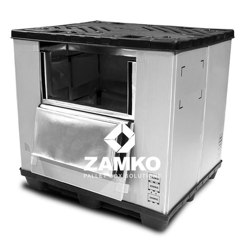 Многоразовый поддонный ящик PIN.b95.FTHDPEполипропиленхранилище