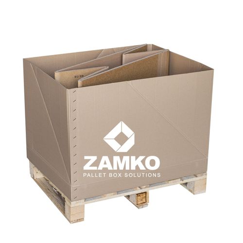 Ящик картонный поддонный КЛН.д60транспортныйпромышленныйдля сыпучих материалов