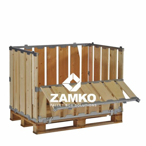 Деревянный поддонный ящик MPB.e70.PFдля хранения мелких деталей