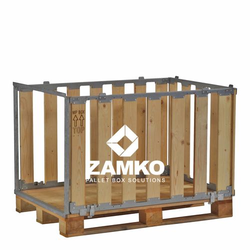 Деревянный поддонный ящик MPB.e70.Wtransportstorageскладной