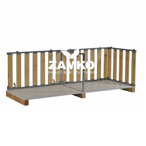 Деревянный поддонный ящик MPB.f70.Wтранспортныйскладной