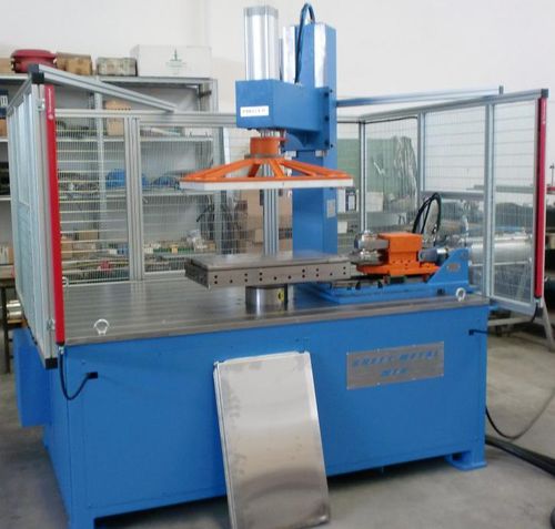 Кромкообрезной станок автоматический СММ-1000 моторизованныйгидравлическийдля круглых деталей