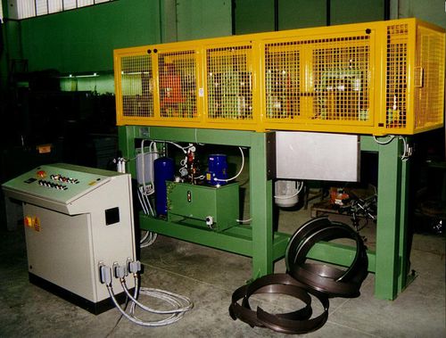 Линия профилирования стальных колец для штамповки и гибки