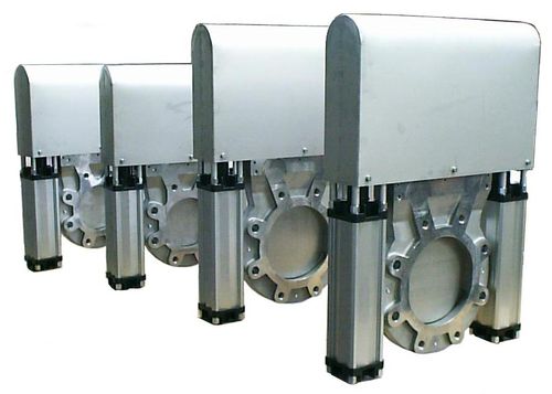 Sliding gate valve SGA seriespneumatically-operatedfor bulk materialsbalancing