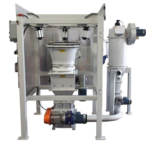 Big bag unloading machine