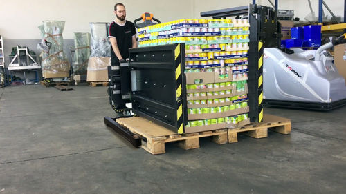 Mobile pallet changer Side Moverfor machining centers