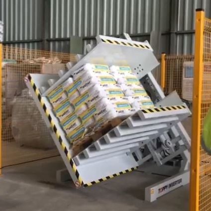 Фиксированное устройство смены поддонов