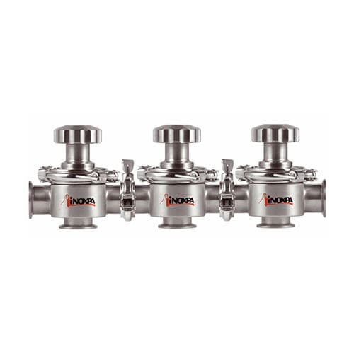 Многоканальный коллектор из нержавеющей сталидля фармацевтической продукциидля клапанов