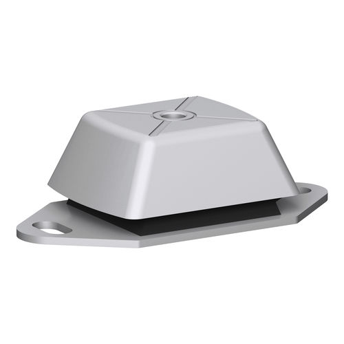 Квадратная антивибрационная опора серии ВДМрезина