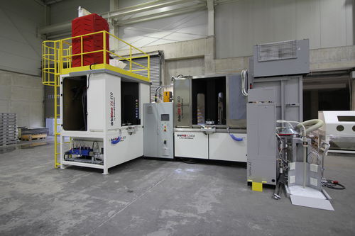 Автоматическая машина для порошковой окраски PEB