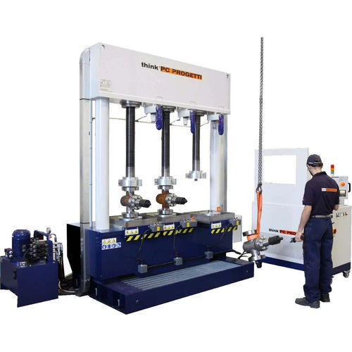 Стенд опрессовки BV-3V/240 с управлением от ПЛКдля промышленной арматуры