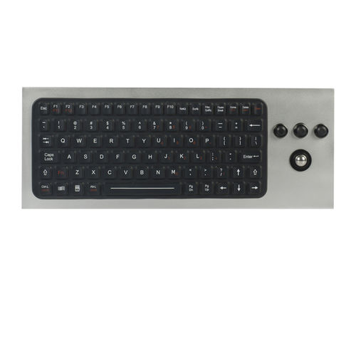 Клавиатура настольная K-TEK-M368-OTB-FN-DTс механическими клавишами86-клавишнаяс трекболом