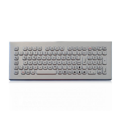 Клавиатура настольная K-TEK-A360KP-FN-DT-DWPс клавишей Fn102-клавишнаябез манипулятора