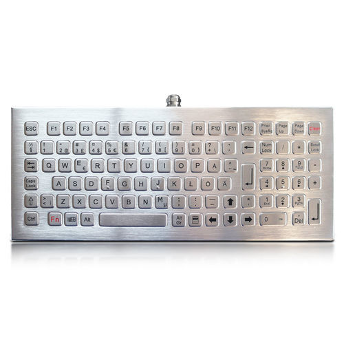 Клавиатура настольная K-TEK-B340KP-FN-DT-DWPс клавишей Fn99-клавишнаябез манипулятора