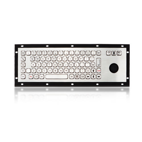 Панельная клавиатура K-TEK-A343-DHP-DWPс механическими клавишамис 3-мя клавишами мыши71-клавишная