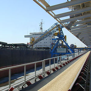 Конвейер ленточный горизонтальныйдля горнодобывающей промышленности