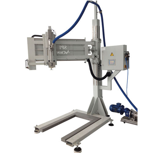 Полуавтоматическая разливочная машина SP1containercanjug