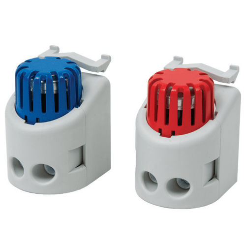 Bimetallic thermostat THVF, THRF seriesDIN railcompact