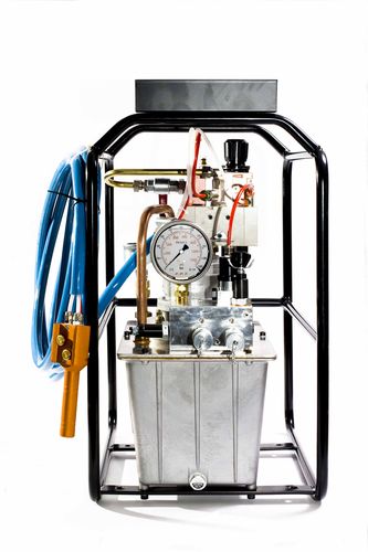 Насос с пневмоприводом промышленный отстойныйдля динамометрических ключей