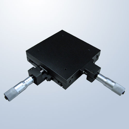 Позиционирующий столик XY 100-MS50-ANручной2-осевой с микрометрическим приводом