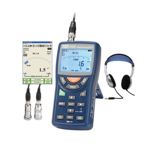 Измеритель вибрации станка ТЭС-3102портативный цифровой акселерометр