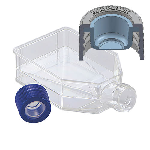Polystyrene flask iP-TEC Flask-25with capfor cell cultures