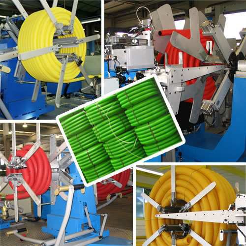 Устройство намотки пленки серии EDпроволокой для гофрированной трубыавтоматическое