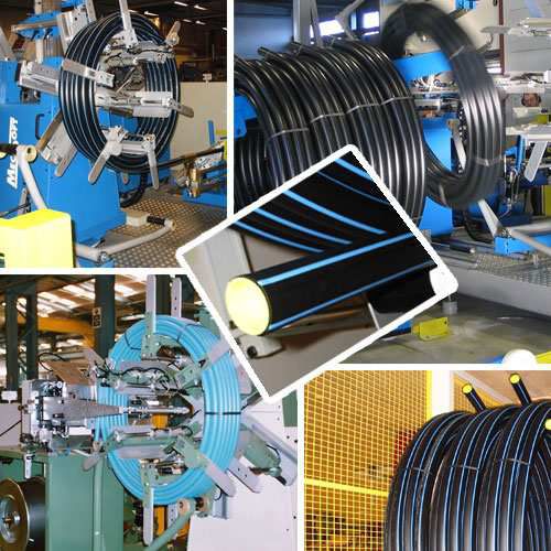 Автоматическая намоточная машина серии EDL для напорных труб для экструзионных линий