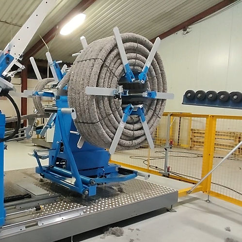 Automatic coiler take-up ED90DX2for hosescoil