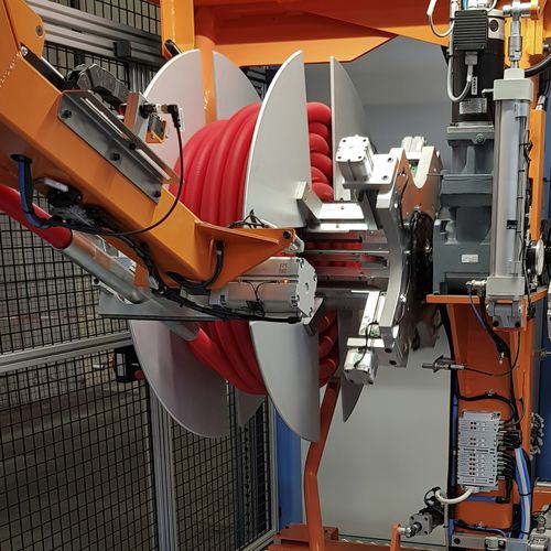 Automatic coiler take-up EDI32for hosescoilnot specified