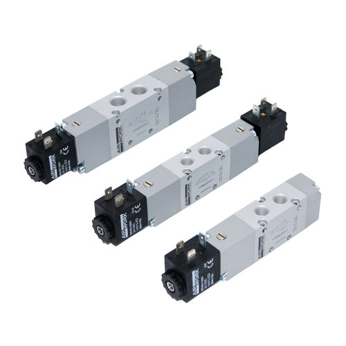 Пневматический распределитель с электромагнитным управлением VYspool с пилотным управлением, 3/2-ходовой