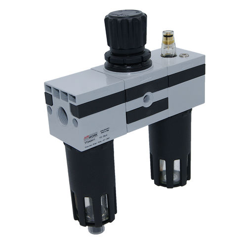 Воздушный фильтр-регулятор-смазка YTcartridgeалюминиевыймодульный