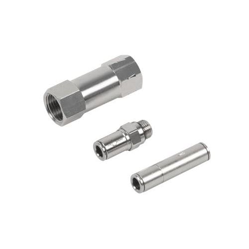 Membrane check valve VRNRthreadedbrassnickel